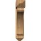 Ekena Millwork Legacy Arts and Crafts Rough Sawn Bracket w/ Offset Brace, Western Red Cedar, 8"W x 38"D x 38"H BKT0806X38X38LEC03RWR - alternate 4